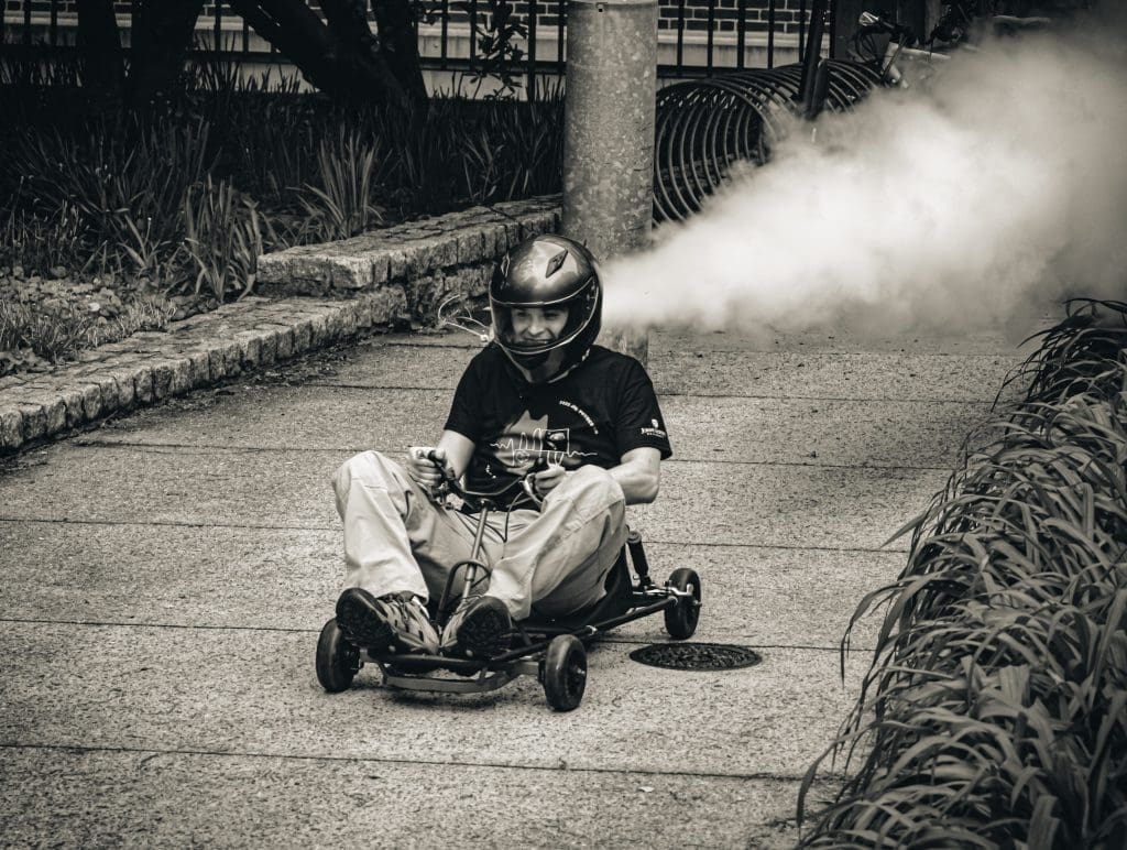 CO2 go kart